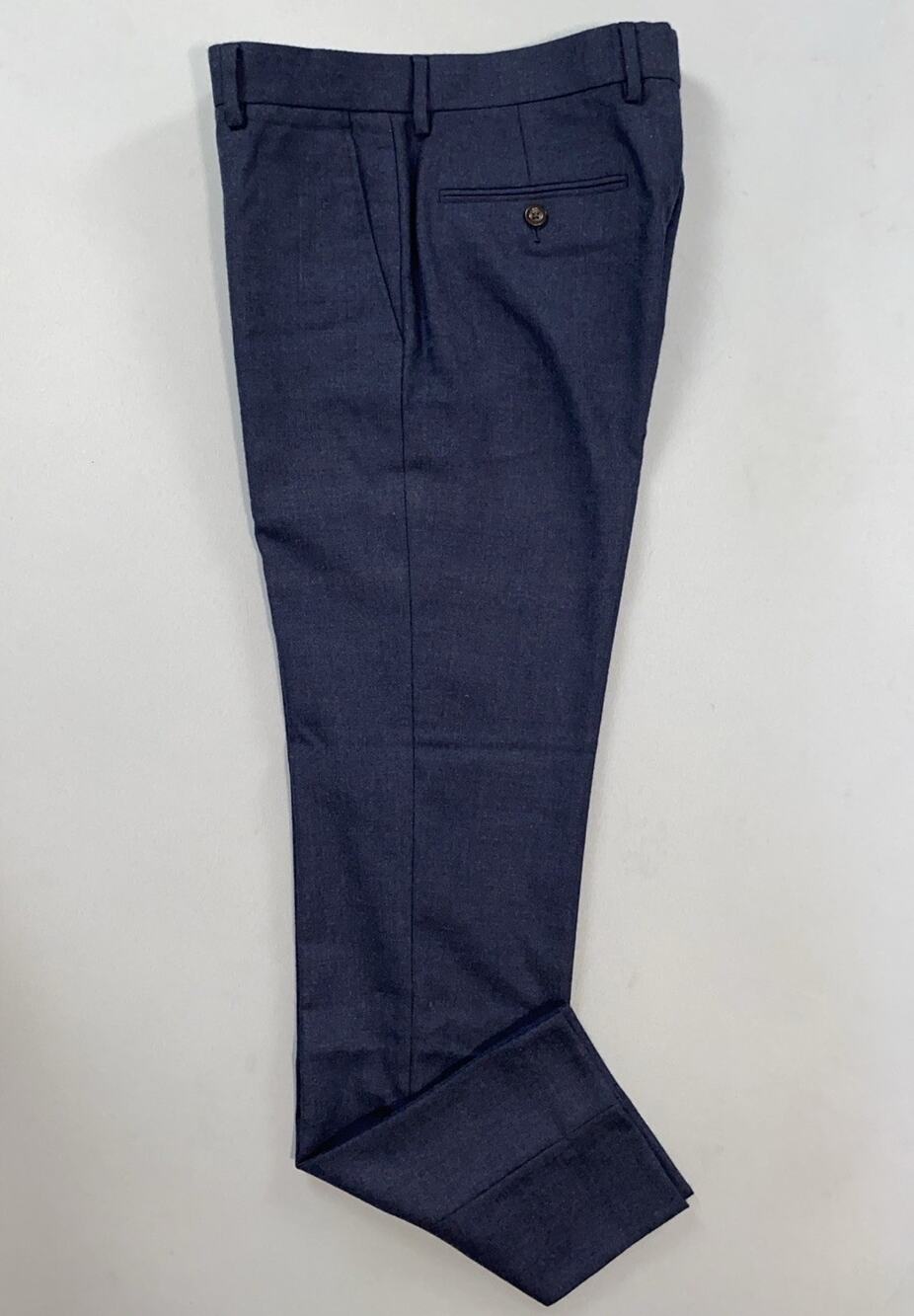 J Crew Bowery Slim Fit Flat Front Wool Flannel Dress Pants, Slacks. Men's 30X32